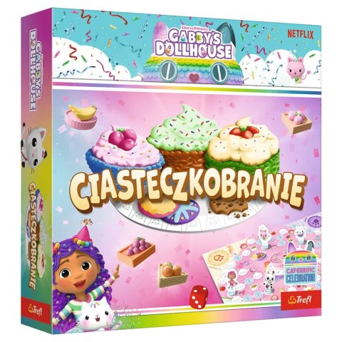 Gra dla dzieci Ciasteczkobranie Koci Domek Gabi Trefl 02801 Gra dla dzieci Ciasteczkobranie Koci Domek Gabi Trefl 02801