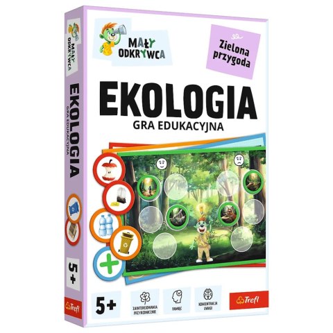 Gra dla dzieci Ekologia Mały Odkrywca Trefl 02806 Gra dla dzieci Ekologia Mały Odkrywca Trefl 02806