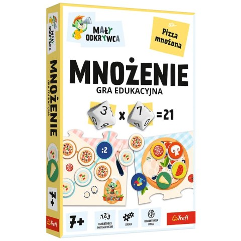Gra dla dzieci Mnożenie Mały Odkrywca Trefl 02802 Gra dla dzieci Mnożenie Mały Odkrywca Trefl 02802