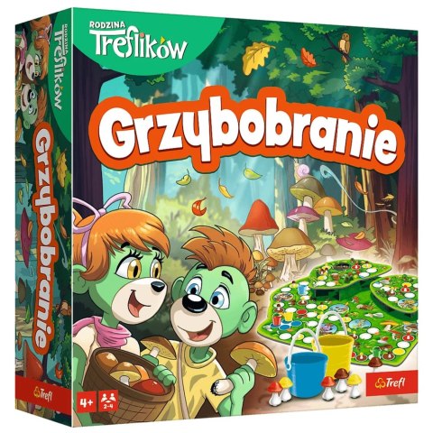 Gra planszowa Grzybobranie Rodzina Treflików Trefl 02819 Gra planszowa Grzybobranie Rodzina Treflików Trefl 02819