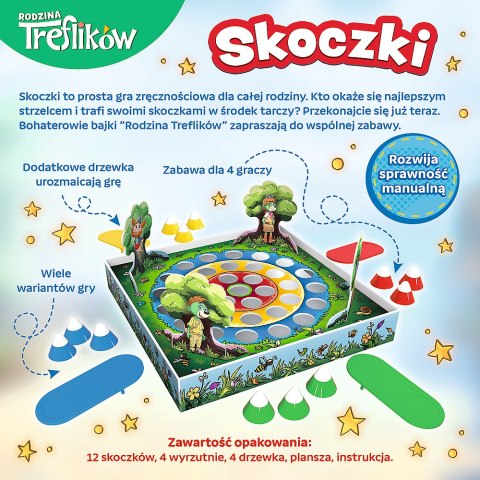 Gra zręcznościowa Skoczki Rodzina Treflików Trefl 02820