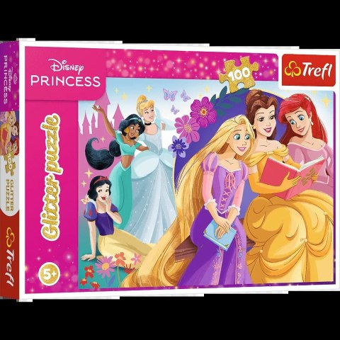 Puzzle - 100 Glitter - Blask magii przyjaźni - Dinsey - Trefl 14834 Puzzle - 100 Glitter - Blask magii przyjaźni - Dinsey - Trefl 14834