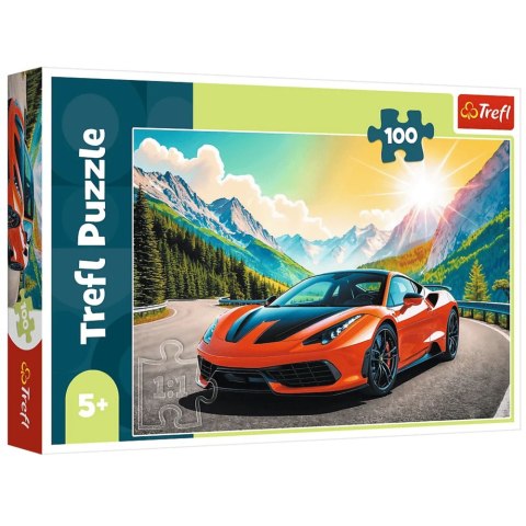Puzzle - 100 - Wyścig z czasem - Trefl 16490 Puzzle - 100 - Wyścig z czasem - Trefl 16490