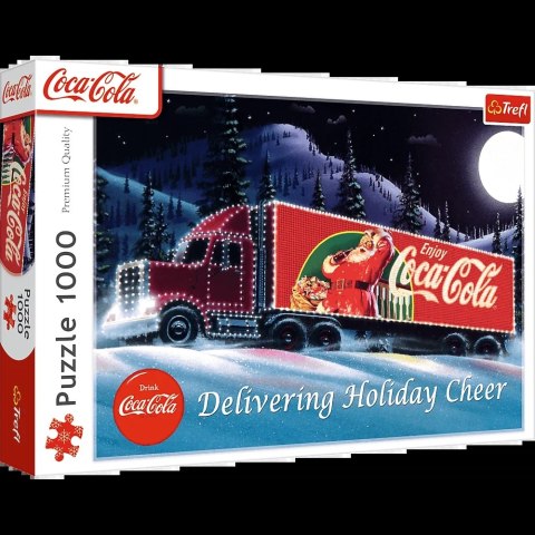 Puzzle - 1000 XMAS - Coca-Cola: Świąteczna Ciężarówka - Trefl 10941 Puzzle - 1000 XMAS - Coca-Cola: Świąteczna Ciężarówka - Trefl 10941