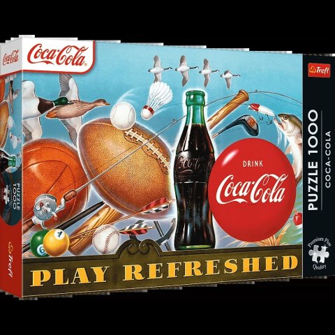 Puzzle - 1000 Premium Plus - Coca-Cola: Chwila orzeźwienia - Trefl 12101 Puzzle - 1000 Premium Plus - Coca-Cola: Chwila orzeźwienia - Trefl 12101