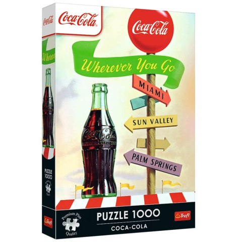 Puzzle - 1000 Premium Plus - Coca-Cola: Gdziekolwiek zmierzasz - Trefl 12098 Puzzle - 1000 Premium Plus - Coca-Cola: Gdziekolwiek zmierzasz - Trefl 12098