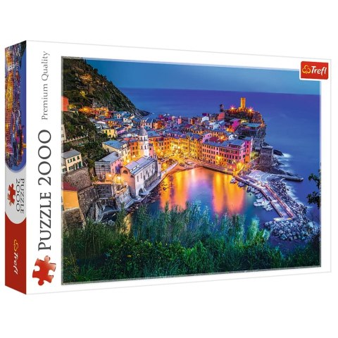 Puzzle - 2000 - Vernazza o zmroku - Trefl 27086 Puzzle - 2000 - Vernazza o zmroku - Trefl 27086