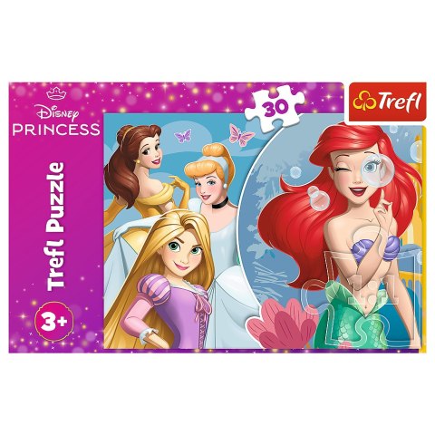 Puzzle - 30 - Piękny dzień księżniczek - Disney Princess - Trefl 18308 Puzzle - 30 - Piękny dzień księżniczek - Disney Princess - Trefl 18308