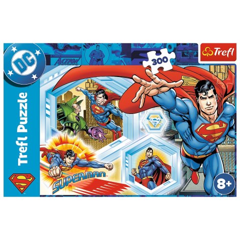Puzzle - 300 - Niezniszczalny Superman - Warner Superman - Trefl 23032 Puzzle - 300 - Niezniszczalny Superman - Warner Superman - Trefl 23032