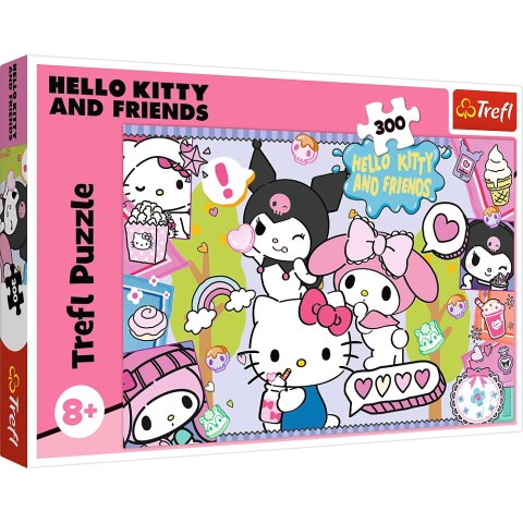 Puzzle - 300 - Szalone trio - Hello Kitty - Trefl 23039 Puzzle - 300 - Szalone trio - Hello Kitty - Trefl 23039