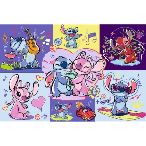 Puzzle - 300 - Zakręcony Stitch - Disney Lilo and Stitch - Trefl 23033 Puzzle - 300 - Zakręcony Stitch - Disney Lilo and Stitch - Trefl 23033