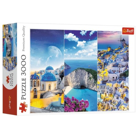 Puzzle - 3000 - Greckie wakacje - Trefl 33073 Puzzle - 3000 - Greckie wakacje - Trefl 33073