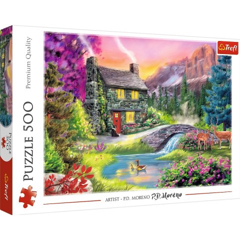 Puzzle - 500 - Górska sielanka - Trefl 37325 Puzzle - 500 - Górska sielanka - Trefl 37325