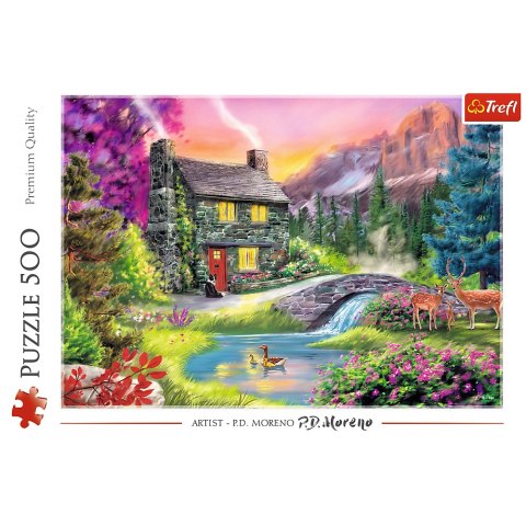 Puzzle - 500 - Górska sielanka - Trefl 37325 Puzzle - 500 - Górska sielanka - Trefl 37325