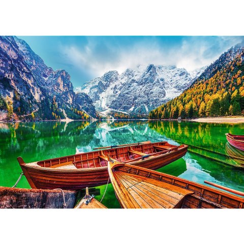 Puzzle - 500 - Jezioro Braies - Włochy - Trefl 37486 Puzzle - 500 - Jezioro Braies - Włochy - Trefl 37486