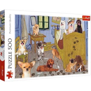 Puzzle - 500 - Pokój van Gogha - Psia Rewolucja - Trefl 37539