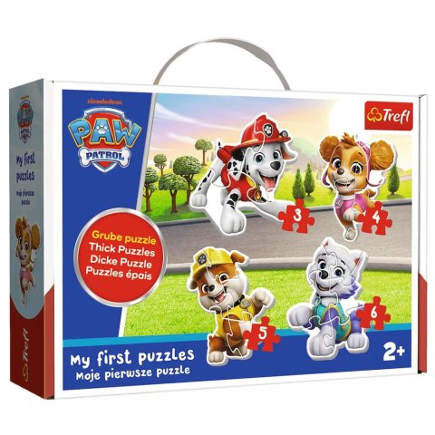 Puzzle - Baby Classic - Kochane pieski - Psi Patrol - Trefl 36136 Puzzle - Baby Classic - Kochane pieski - Psi Patrol - Trefl 36136