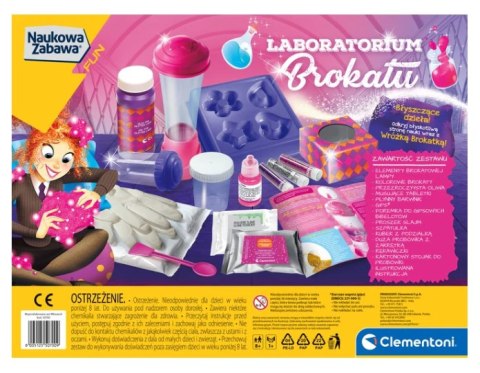 Naukowa Zabawa Laboratorium Brokatu Świat Wróżki Brokatki Język Polski Clementoni 50700 Naukowa Zabawa Laboratorium Brokatu Świat Wróżki Brokatki Język Polski Clementoni 50700
