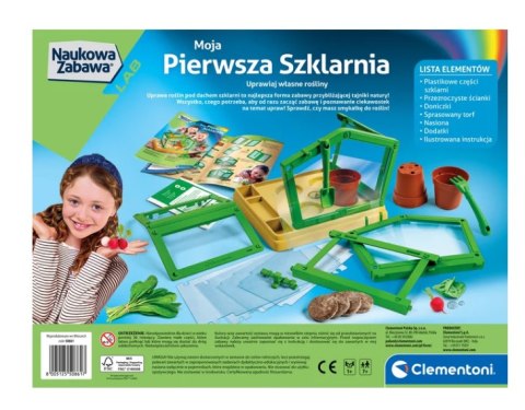 Naukowa Zabawa Laboratorium Moja Pierwsza Szklarnia Botanika Rośliny Język Polski Clementoni 50861 Naukowa Zabawa Laboratorium Moja Pierwsza Szklarnia Botanika Rośliny Język Polski Clementoni 50861