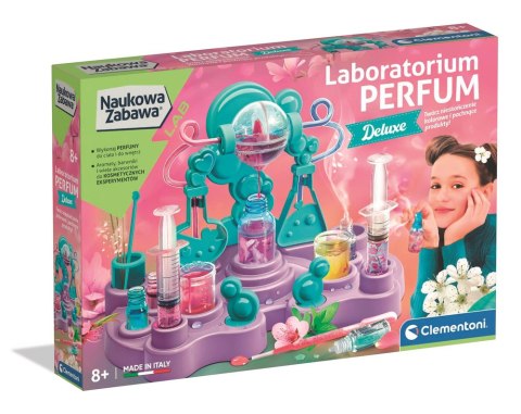 Naukowa Zabawa Laboratorium Perfum Delux Język Polski Clementoni 50396 Naukowa Zabawa Laboratorium Perfum Delux Język Polski Clementoni 50396