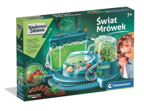 Naukowa Zabawa Laboratorium Świat Mrówek Habitat Mrówek Język Polski Clementoni 50394 Naukowa Zabawa Laboratorium Świat Mrówek Habitat Mrówek Język Polski Clementoni 50394