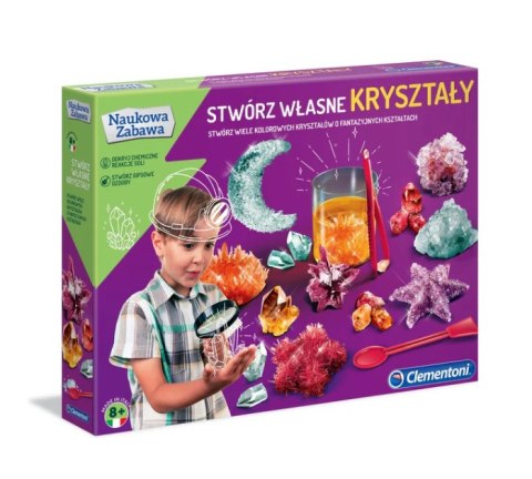 Naukowa Zabawa Zestaw Laboratorium Stwórz Własne Kryształy Język Polski Clementoni 50069 Naukowa Zabawa Zestaw Laboratorium Stwórz Własne Kryształy Język Polski Clementoni 50069