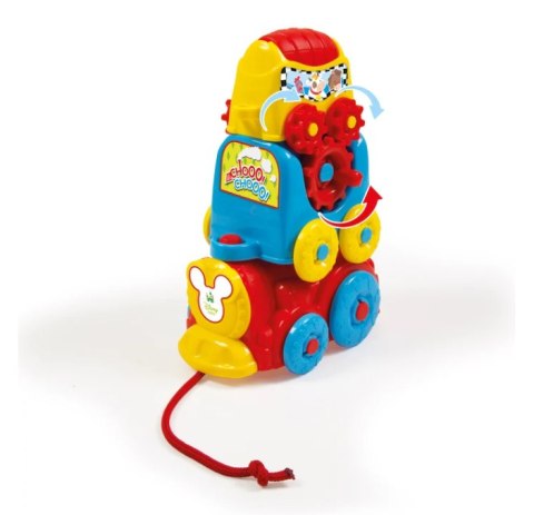 Zestaw Pociąg Lokomotywa Wagoniki Myszka Miki Baby Disney Clementoni 17168 Zestaw Pociąg Lokomotywa Wagoniki Myszka Miki Baby Disney Clementoni 17168