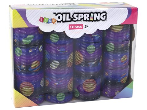 Kultowa Sprężyna Fioletowa Motyw Planet Relaksacyjna 6CM Kultowa Sprężyna Fioletowa Motyw Planet Relaksacyjna 6CM