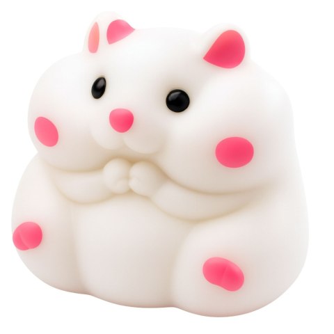 Gniotek Miękki Chomik Sensoryczny Antystersowy Squishy Biały 5cm Gniotek Miękki Chomik Sensoryczny Antystersowy Squishy Biały 5cm