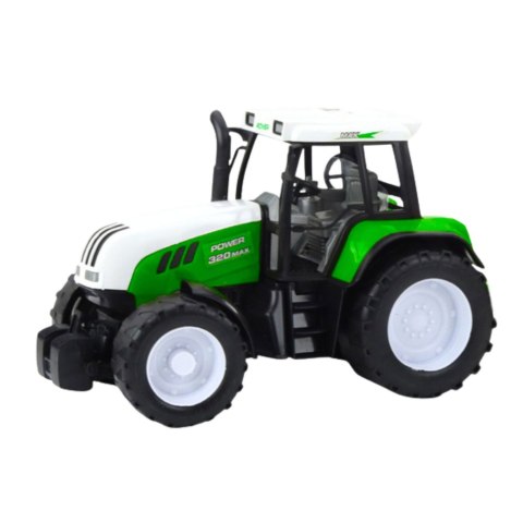 Traktor Rolniczy Farmerski Z Przyczepą Mieszalnik Paszy Zielony 50cm