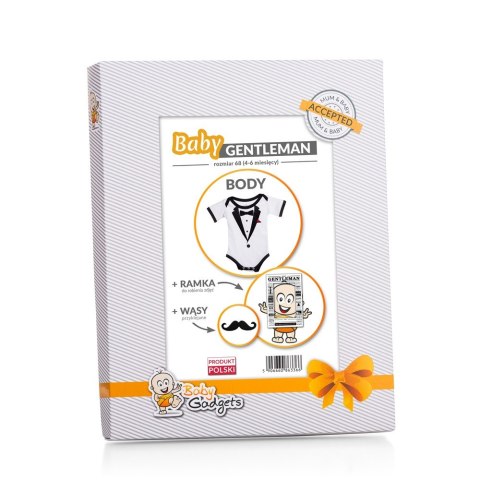 Baby Gadgets Baby Gentleman - Body - Rozmiar 68