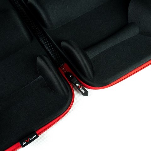 DiVinto Etui na wino + 2 kieliszki Who cares na Walentynki