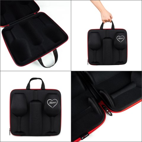 DiVinto Etui na wino z kieliszkami diVinto dla Mamy - prezent na dzień matki