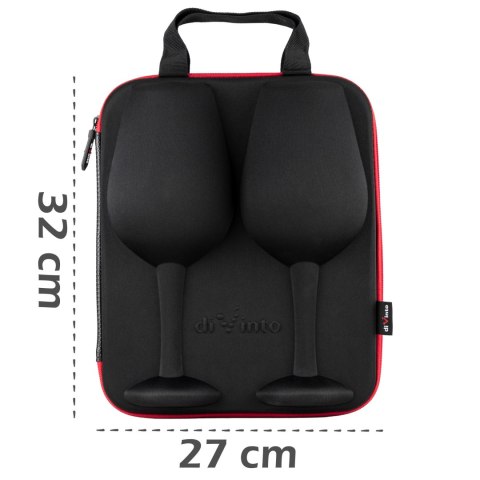 DiVinto Etui z kieliszkami diVinto Who cares rocznica ślub