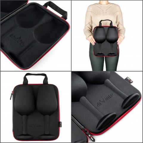 DiVinto Etui z kieliszkami do wina zestaw rocznica