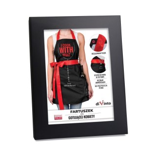 DiVinto Fartuszek dla gotującej KOBIETY kuchenny POLSKI