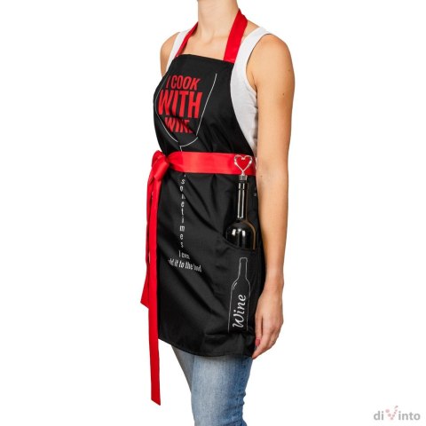 DiVinto Fartuszek dla gotującej KOBIETY kuchenny POLSKI
