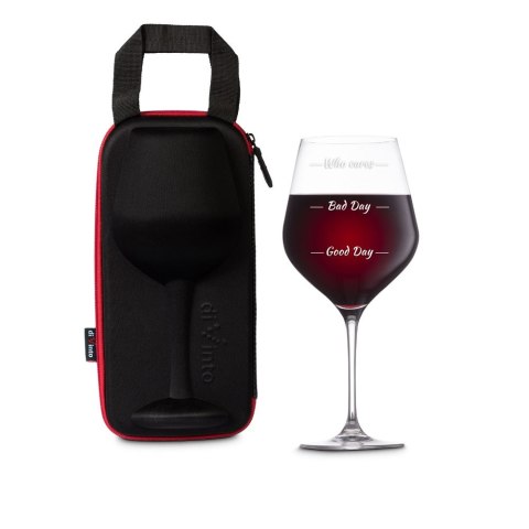 DiVinto Gigantyczny Kieliszek Who cares Walentynki niej