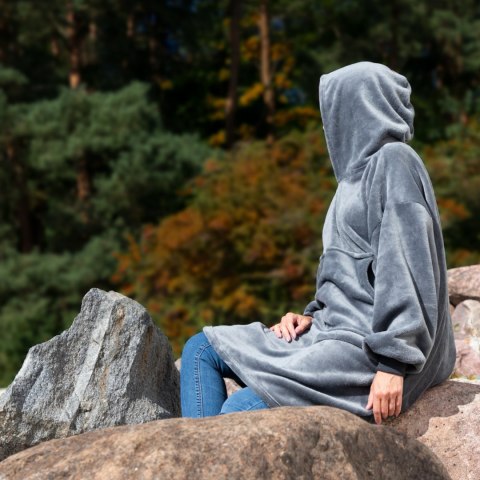 Froster Bluzair Koco Bluza Oversize z Kapturem Polska 4w1