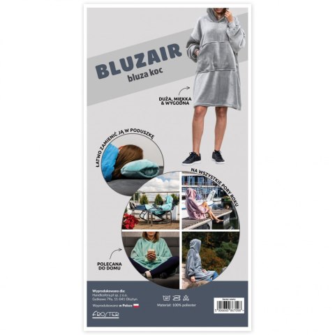 Froster Bluzair Kocobluza Oversize Polska Futrzak Poduszka