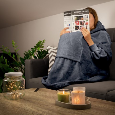 Froster Bluzair SUPER MAMA - Bluza koc - Szary - prezent na dzień mamy