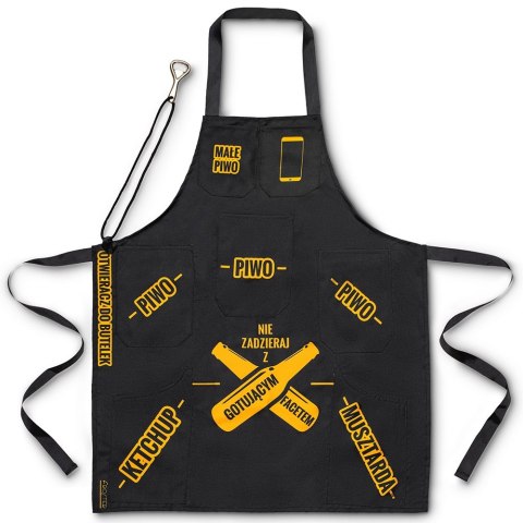 Froster Fartuszek dla gotującego faceta kuchenny męski BBQ