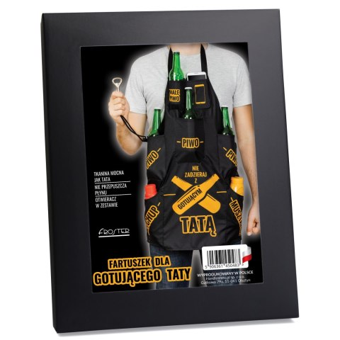 Froster Fartuszek na prezent dla Taty - Nie zadzieraj z gotującym Tatą