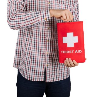 Froster Gigantyczna Piersiówka Thirst Aid mężczyzny faceta