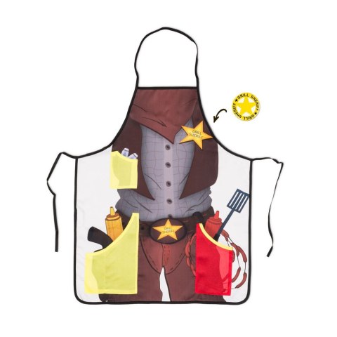 Froster Grill Sheriff fartuszek + otwieracz fartuch męski
