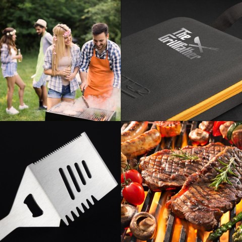 Froster Grillfather BBQ Legend Set - akcesoria do grilla - prezent dla Taty