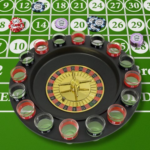 Froster Imprezowa ruletka z kieliszkami gra impreza alko Froster Imprezowa ruletka z kieliszkami gra impreza alko