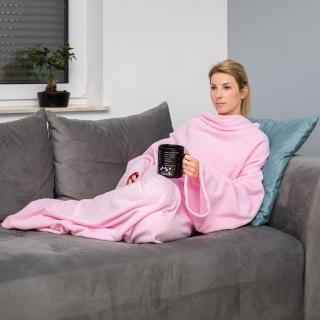 Froster Kocyk Szlafrok Jasny Róż prezent żony dziewczyny