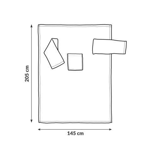 Froster Kocyko Szlafrok Biały z rękawami Dzień Matki Mamy