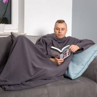 Froster Kocyko - Szlafrok Grafit prezent dla MĘŻA chłopaka